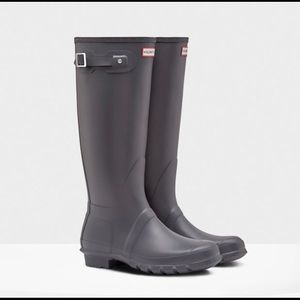 Hunter Rain Boots, Slate